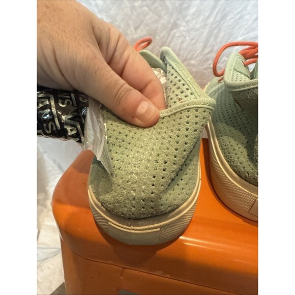 Vans Rhea Square Perf Suede Gossamer Green Casual Sneakers Women's 9.5 - Picture 12 of 15